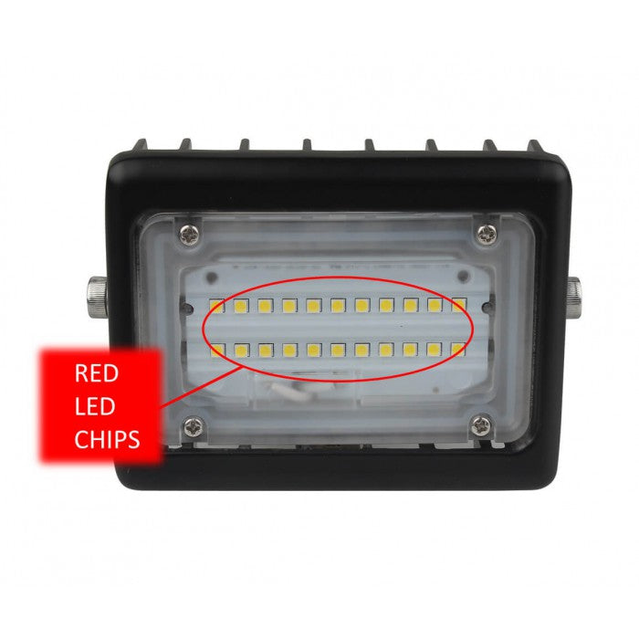 Red Night Light - LED Floodlight 10W